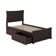 Daury Solid Wood Platform Bed with Matching Footboard and Storage Drawers