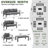 Roussel 9-Piece Outdoor Seating Group with Removable Cushions-477402245