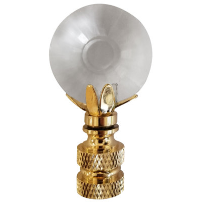 Faîteau lampe en cristal à facettes en forme de soleil