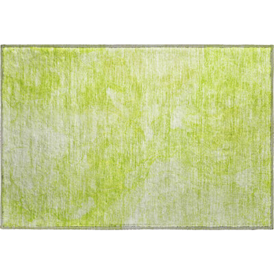 Premium Machine Washable Prisco Aloe Rug