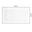 Miroir de meuble-lavabo mural 48 po x 28 po avec 3 températures de couleur, brouillard, cadre en aluminium, frêne, pour créer une atmosphère de salle de bain, mémoire, gradation continue, améliore l'apparence