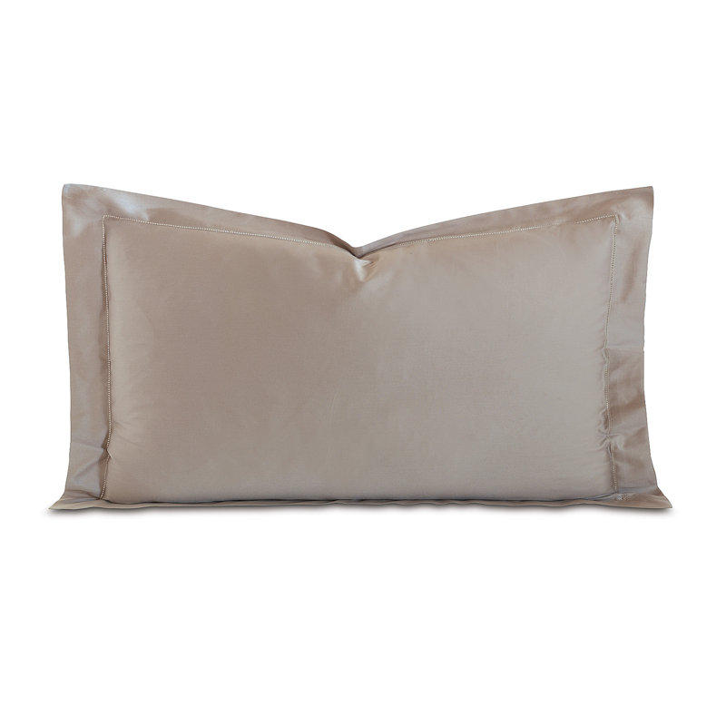 Deluca Cotton Pillow Sham, Fawn, King