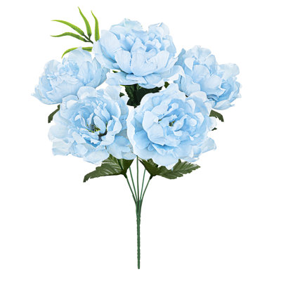 Buisson de pivoines artificielles
