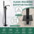 Free Standing Tub Faucet, High Flow Freestanding Bathtub Faucet with Waterfall Spout & Handheld Shower, 360°Swivel Tub Filler, Brass Body-124428144