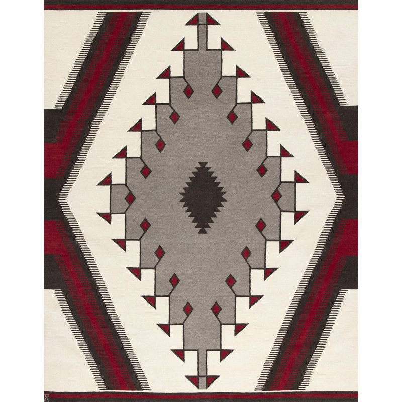 Mesa Wool Southwestern Area Rug, Rectangle 10' x 14'