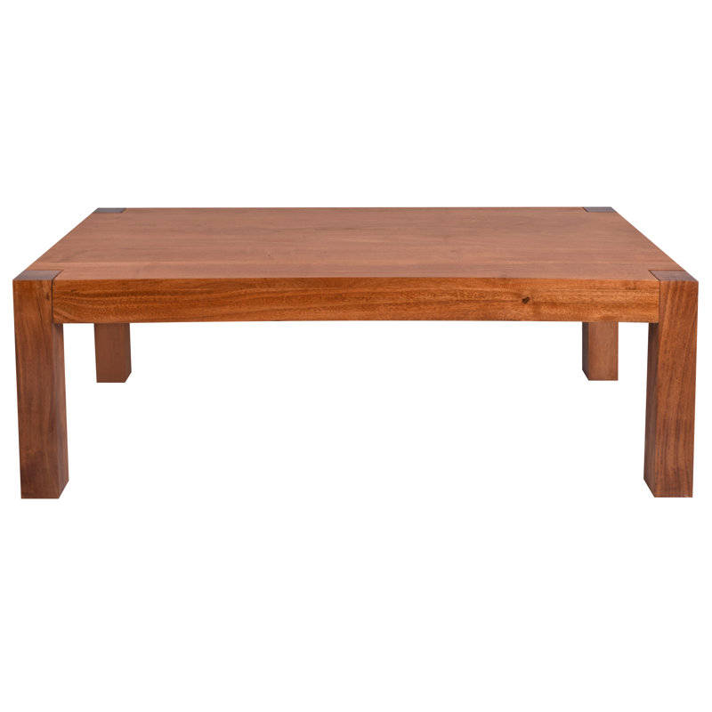 Hussey Solid Wood Four Leg Coffee Table