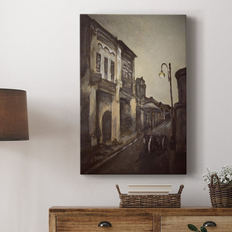 Paysage rétro Lxxix - galerie sur mesure, H 27 po x l 18 po