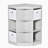 Corner Cabinet, Cubby Toy Storage Organizer, Bookshelf Unit with Baskets-548578732