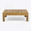 BANC D'ANGLE EN X AVEC TABLE BASSE, ROUGE