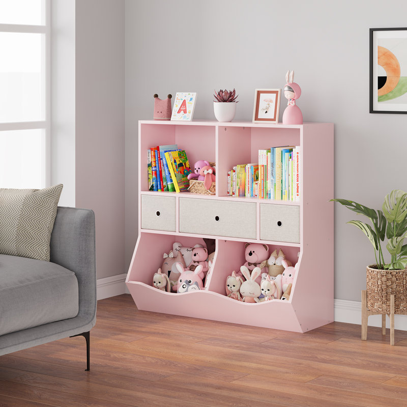 3 Tier Kids Toy Organizer With Storage Drawer