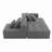 105.5'' L Shaped Modular Sectional Sofa