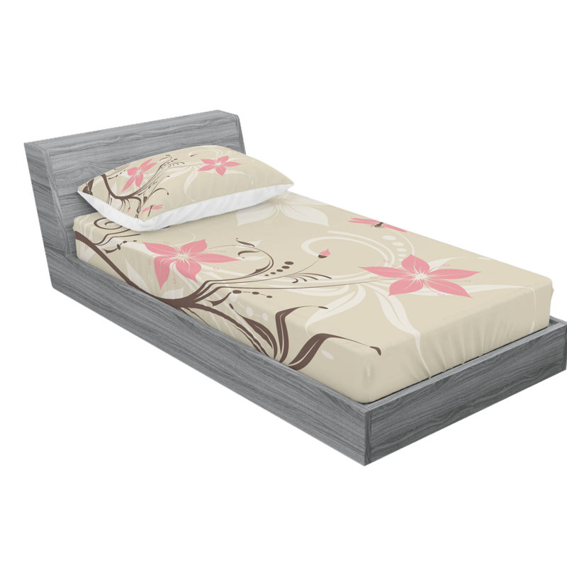 Microfiber Sheet Set, Twin XL Sheet Set with Fitted Sheet