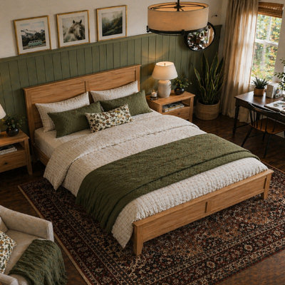 Seadrift Platform Bed with Headboard