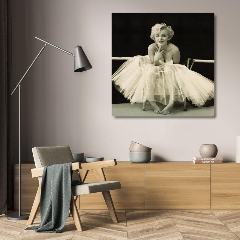 Marilyn Monroe - Ballerina, 20" H x 20" W