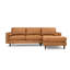 Canapé modulaire en cuir 2 pièces Fessler-1177638698
