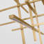 Sean Lavin 7 light Chandelier in Natural Brass finish.-475274598