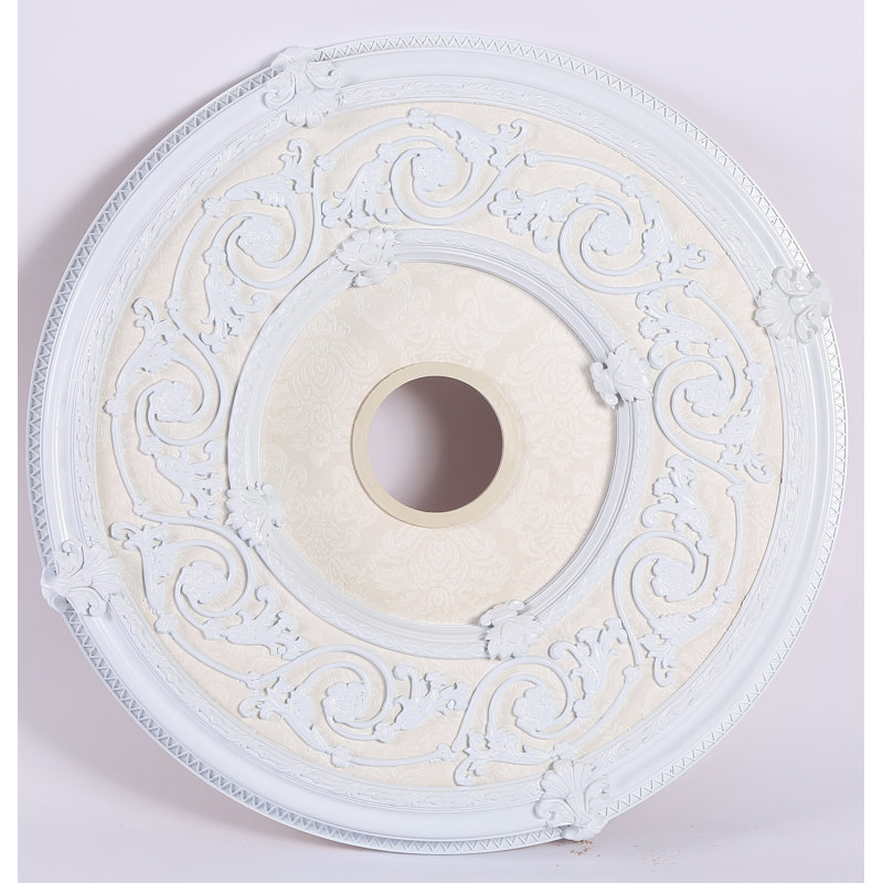Ceiling Medallion, 4" H x 24" W x 24" D