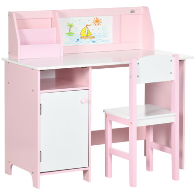 Jonny Kids 2 Piece Rectangular Desk Or Activity Chair and Chair Set