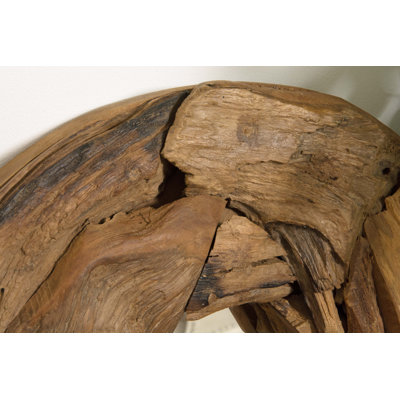 Benji Wood Flat Wall Mirror