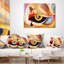 Eye s Intuition - Coussin imprimé abstrait-29842394-89814321