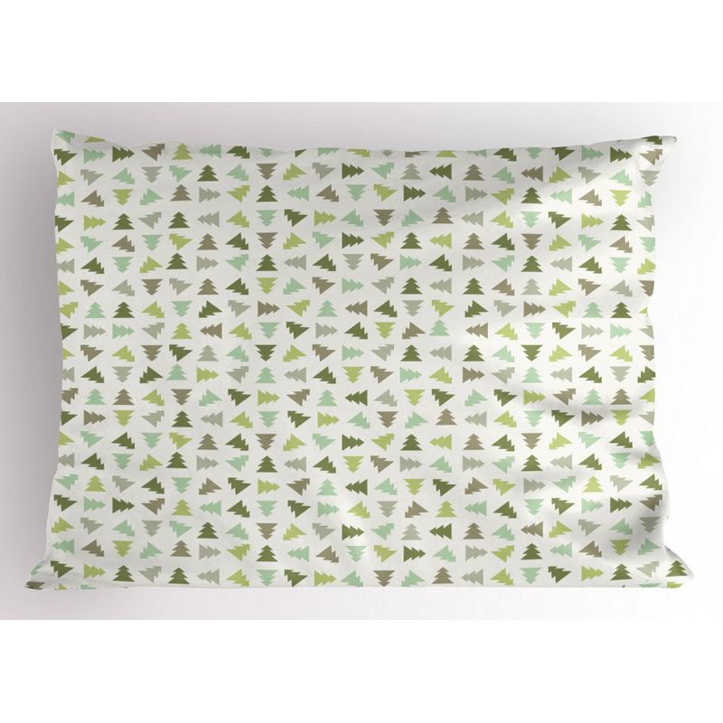 Retro Polyester Sham Set, Queen