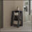 Bathroom Shelf Artesia, Bathroom, Black-233852879