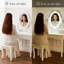 Ensemble de coiffeuse avec miroir, coiffeuse et miroir Jaicion