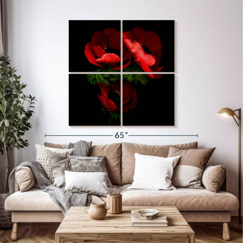 Harnek Anemone VII, 45" H x 45" W