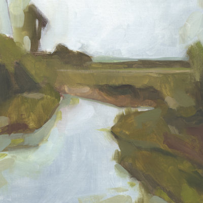 «Low Country Landscape II» par Jacob Green - peinture sur toile tendue