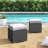 Jossif Resin (All Weather) Wicker/Rattan Outdoor Ottoman-912264745