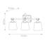 Bachmann 3 - Light Dimmable Vanity Light