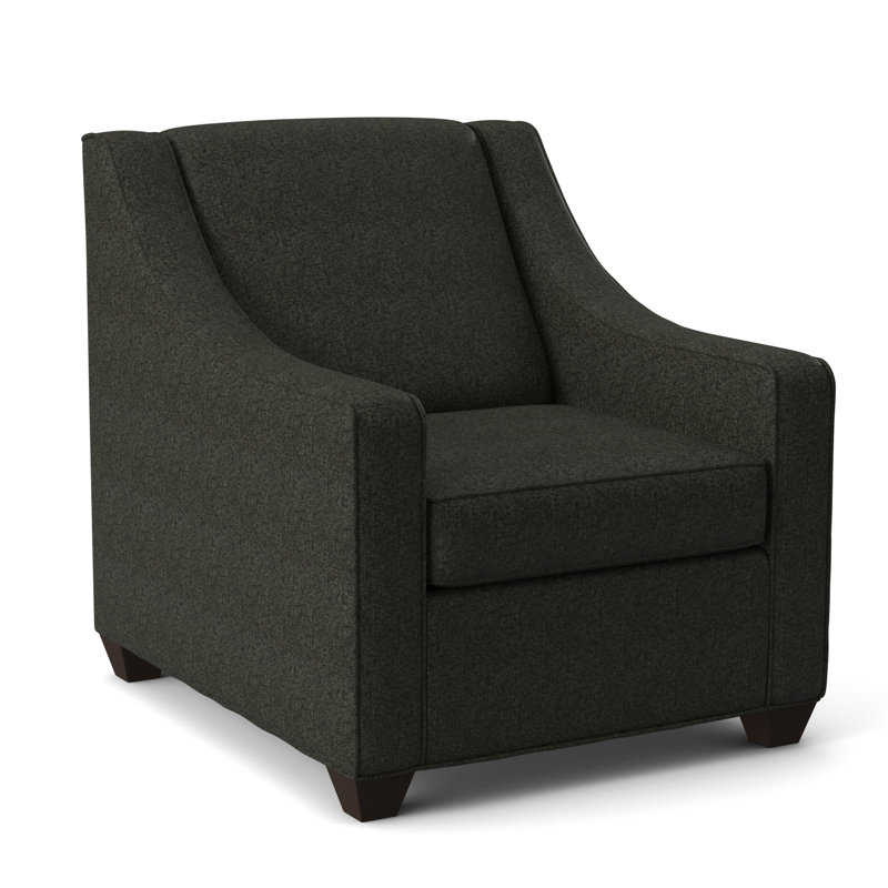Fauteuil l 31 po Phillips, Cafelle, Gris anthracite Dorset