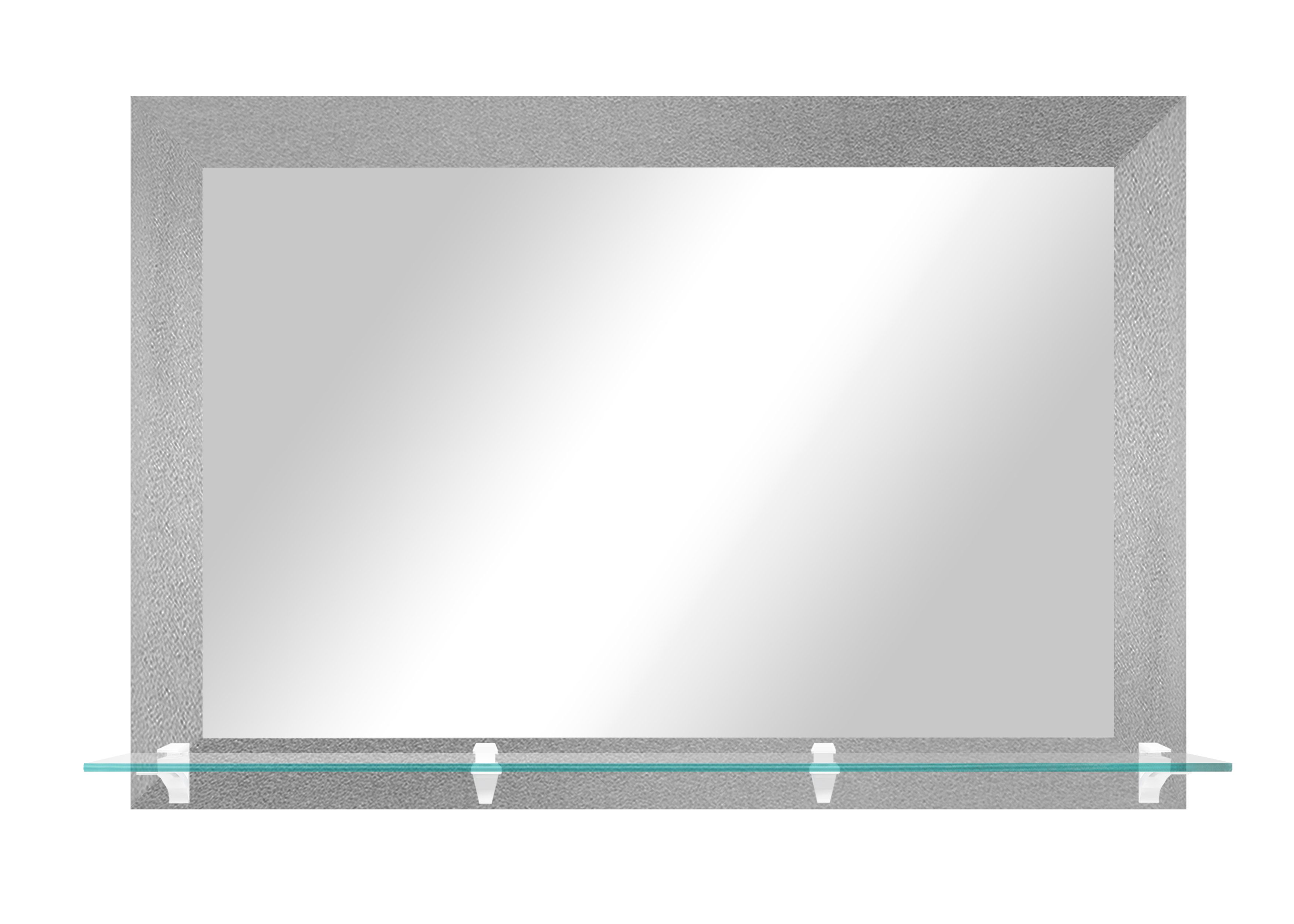 Latitude Run® Mirror with Glass Shelf - Wayfair Canada