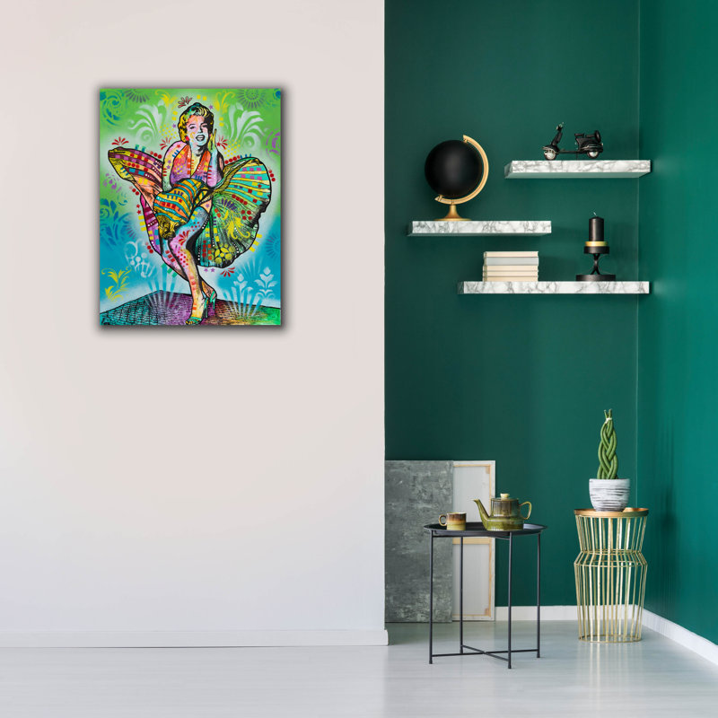 House of Hampton 'Marilyn's Dress' by Dean Russo7, 40" x 54", 34" H x 26" W x 1.5" D
