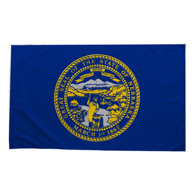 Drapeau de l'État du Nebraska - drapeau extérieur