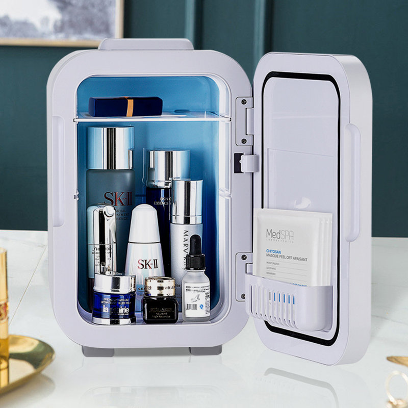 Symple Stuff 0.012m³ L Freestanding Mini Fridge with Freezer