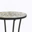 Table d'appoint de patio avec tablette-1701405261