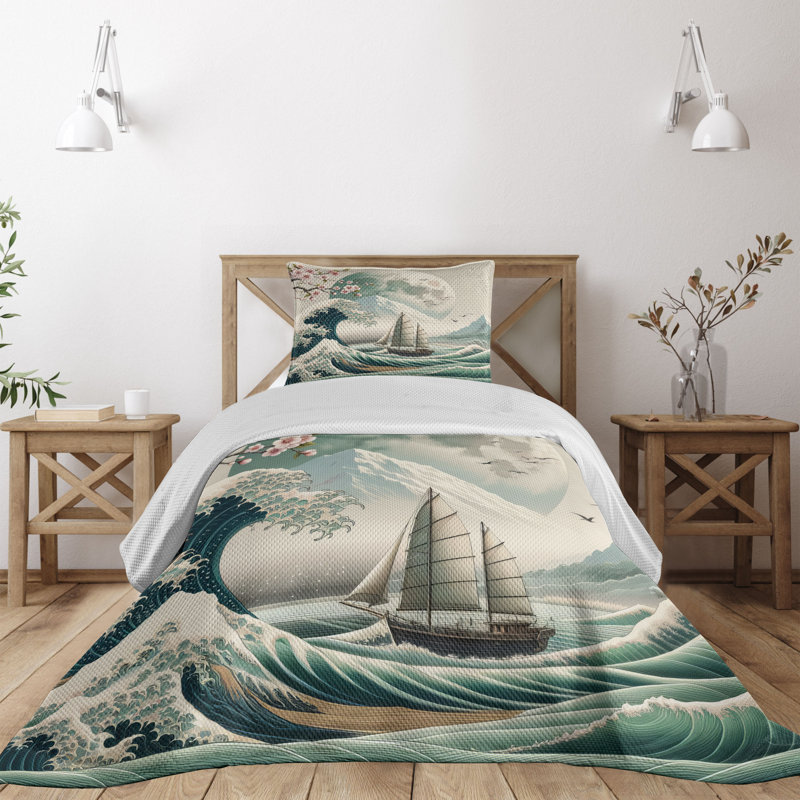 Polyester Coverlet, Twin Coverlet + 1 Standard Shams
