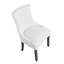 Chaise d'appoint rembourrée capitonnée à oreilles (ensemble de 2)-335906068