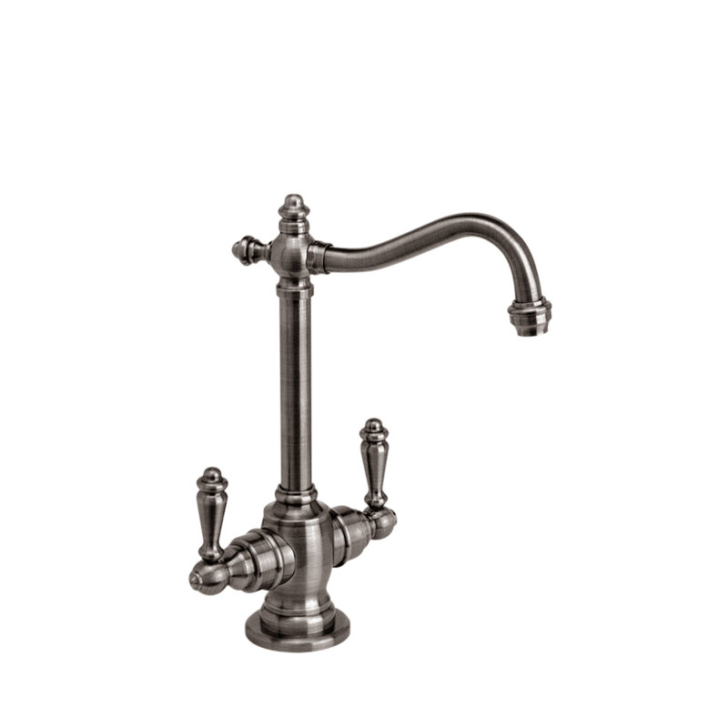Annapolis Hot and Cold Filtration Faucet - Lever Handles, Chocolate Bronze