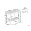 Abeni Rectangular Acacia Wood Outdoor Side Table , 95cm cm W 47cm cm D