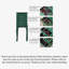 Armoire de rangement pour bijoux American Retro