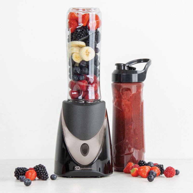 SQ Professional Personal Blender, Black/Silver