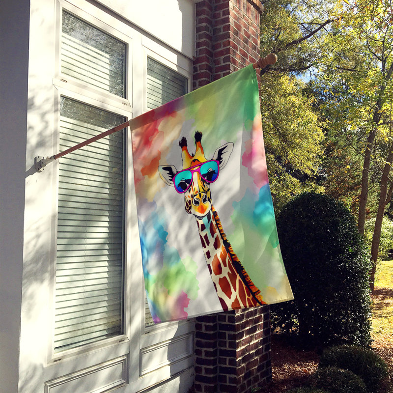 Drapeau de maison hippie