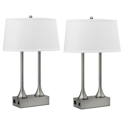 Teardrop Group Metal USB Desk Lamp