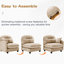 Coussins en chenille Camel 2 Cloud-443927868-443927870
