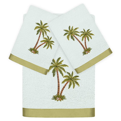 Anastasika 3 Piece Turkish Cotton Towel Set