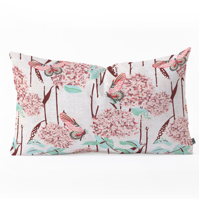 Holli Zollinger Hydrangea Lumbar Pillow