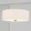 Luminaire en laiton chaud à 3 lumières Meridian Millom-664346475