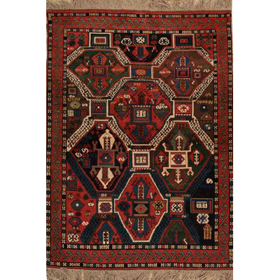 Kazak Wool Oriental Area Rug